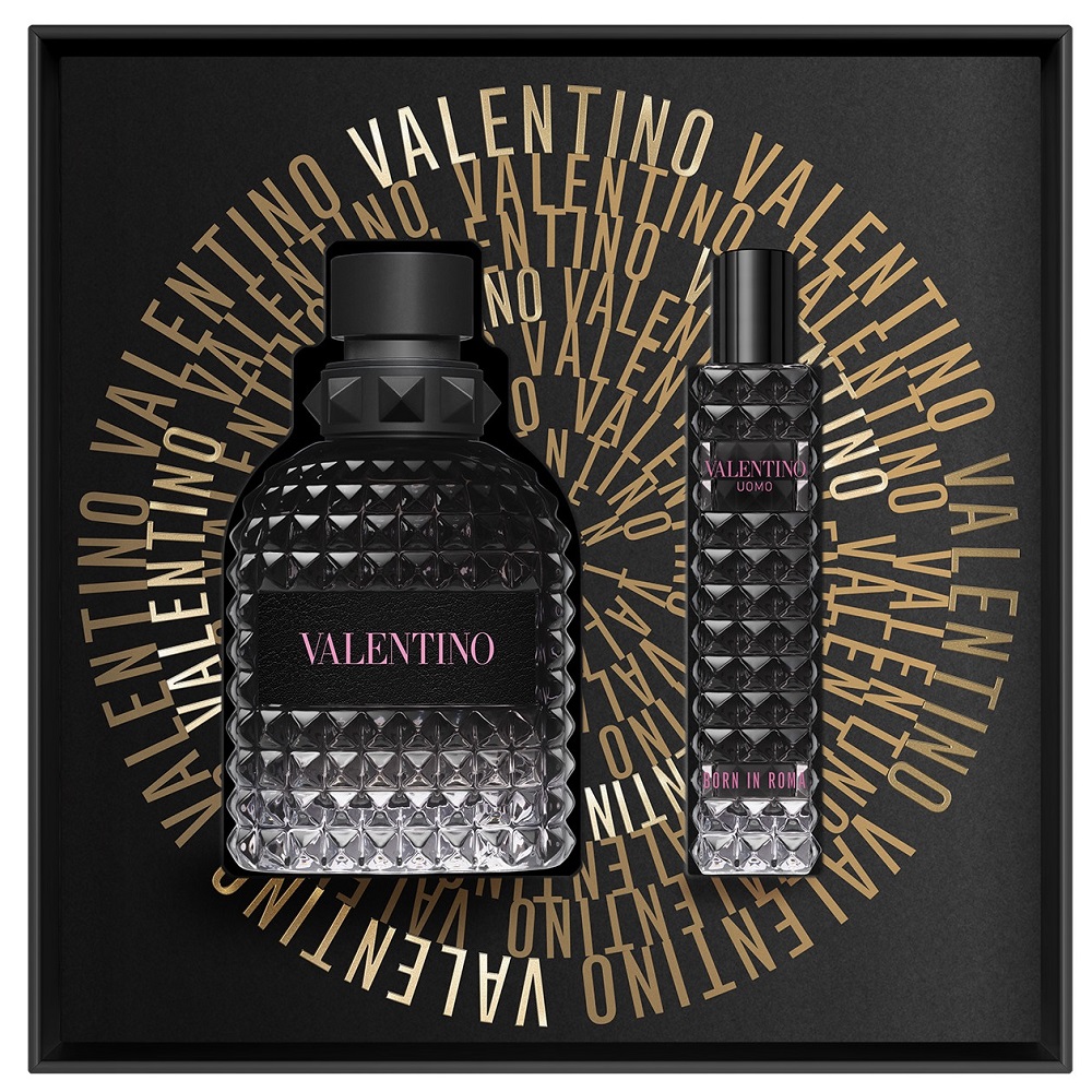 97384891698412785 Uomo Born in Roma zestaw woda toaletowa spray 100ml + woda toaletowa spray 15ml - obrazek 1