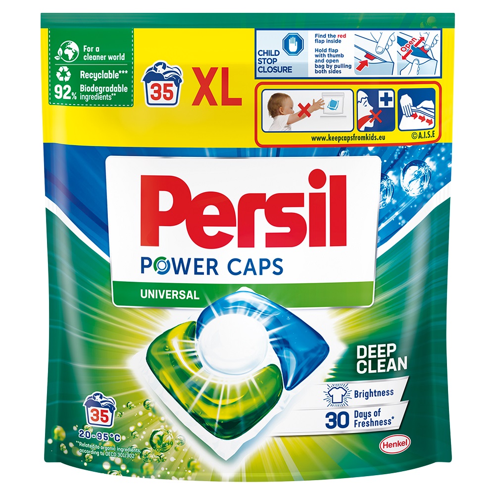 97411631712739545 Power Caps Universal kapsułki do prania 35szt. - obrazek 1