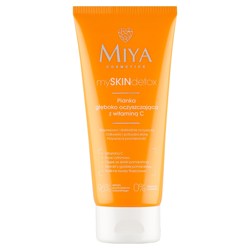 97505811728922283 MySkinDetox pianka głęboko oczyszczająca z witaminą C 100ml - obrazek 1