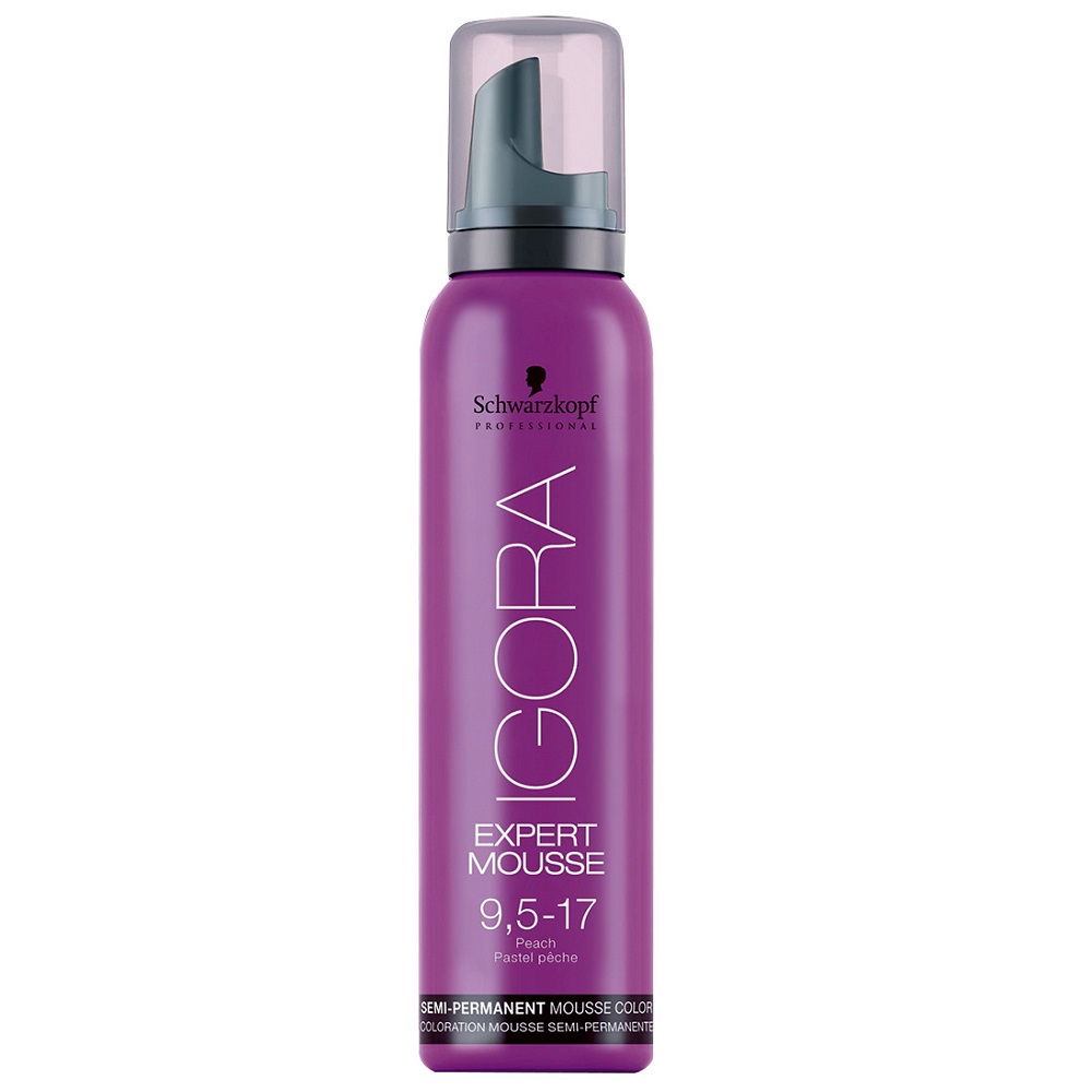 97507171636532269 Igora Expert Mousse koloryzująca pianka do włosów 9.5-17 Brzoskwiniowy 100ml - obrazek 1