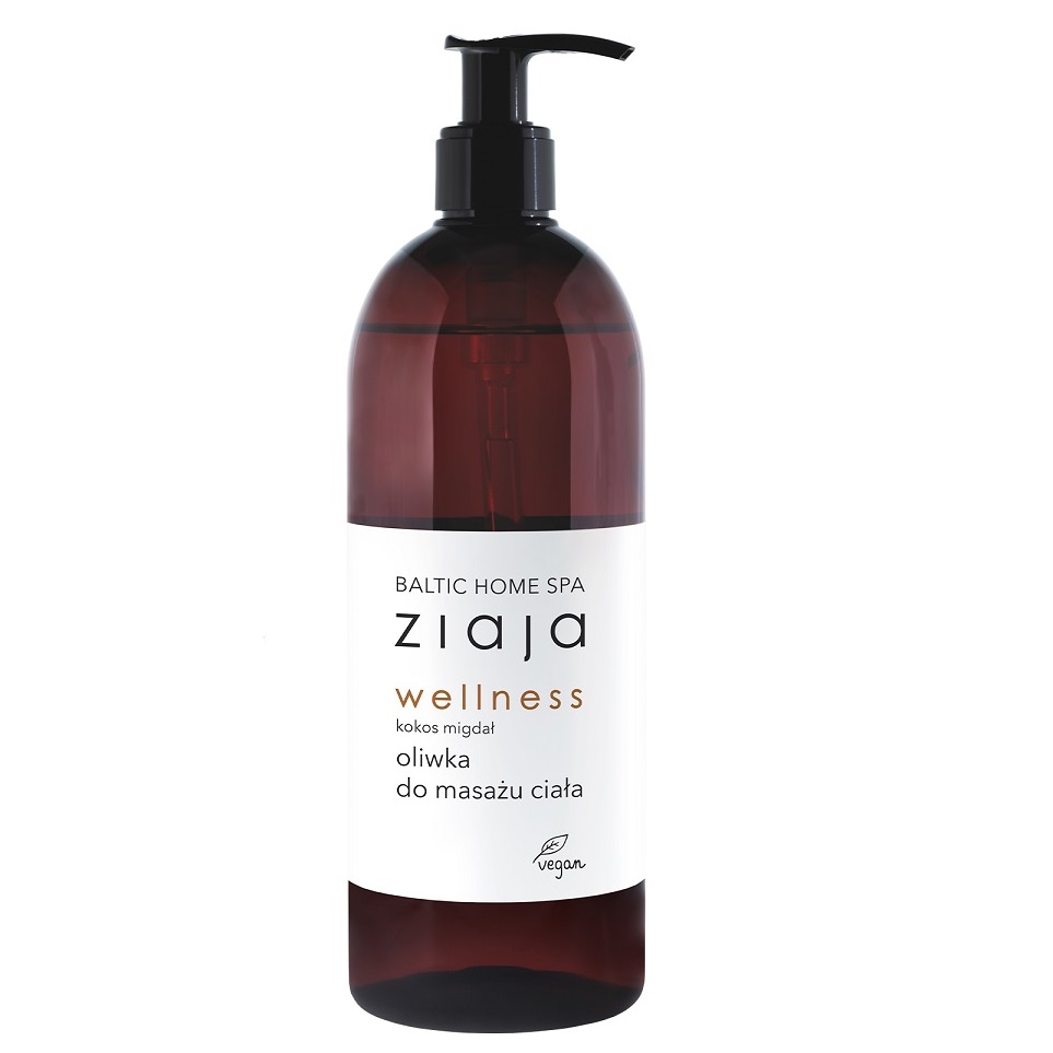 97556291704191123 Baltic Home Spa Wellness oliwka do masażu ciała Kokos Migdał 490ml - obrazek 1