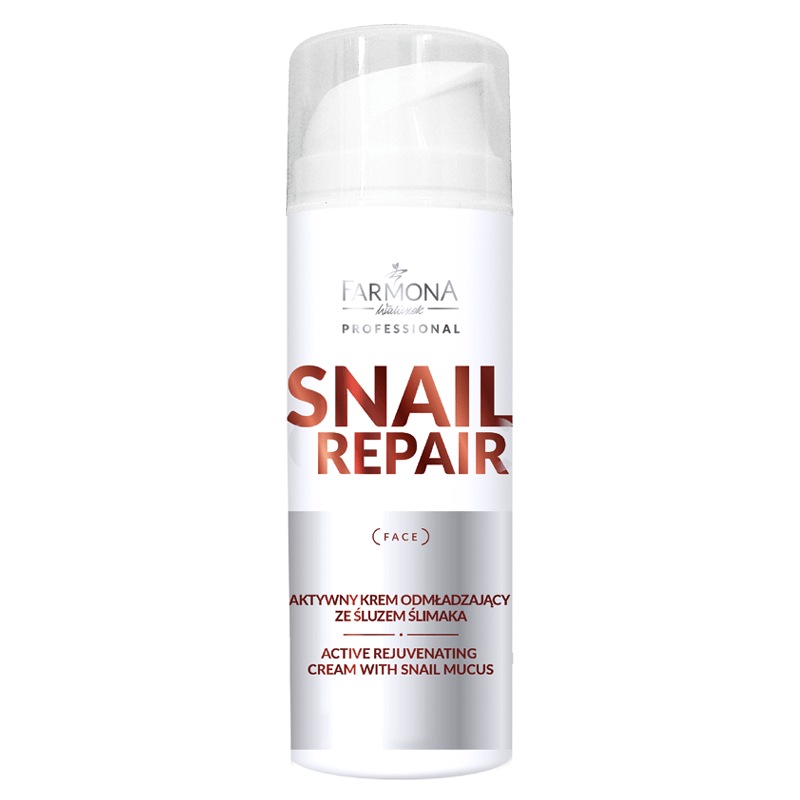 97575151601980462 Snail Repair aktywny krem odmładzający ze śluzem ślimaka 150ml - obrazek 1