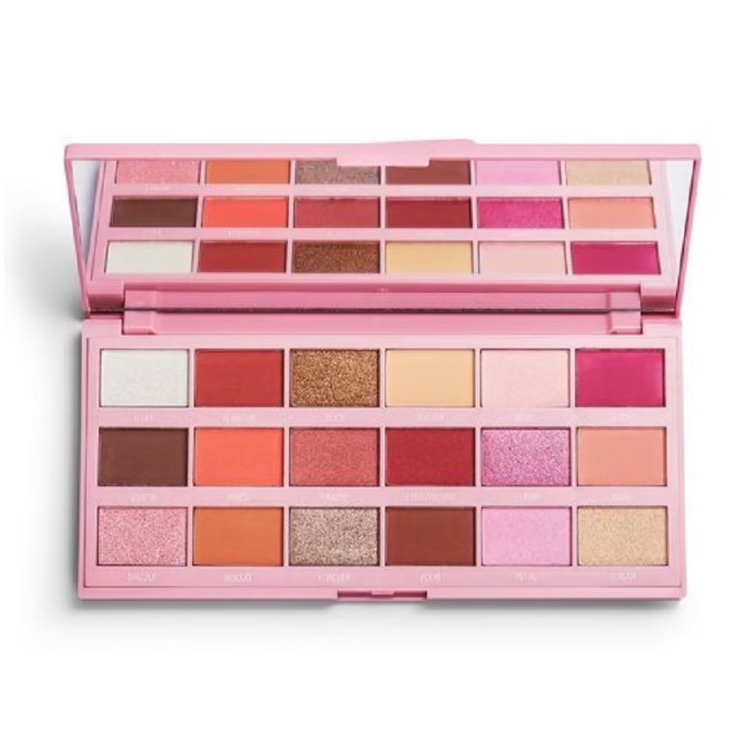 97636691685099670 I Heart Revolution Chocolate Eyeshadow Palette paleta cieni do powiek Strawberry Cheesecake 18g - obrazek 1