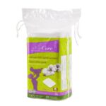 Silver Care kwadratowe płatki kosmetyczne z bawełny organicznej 60szt