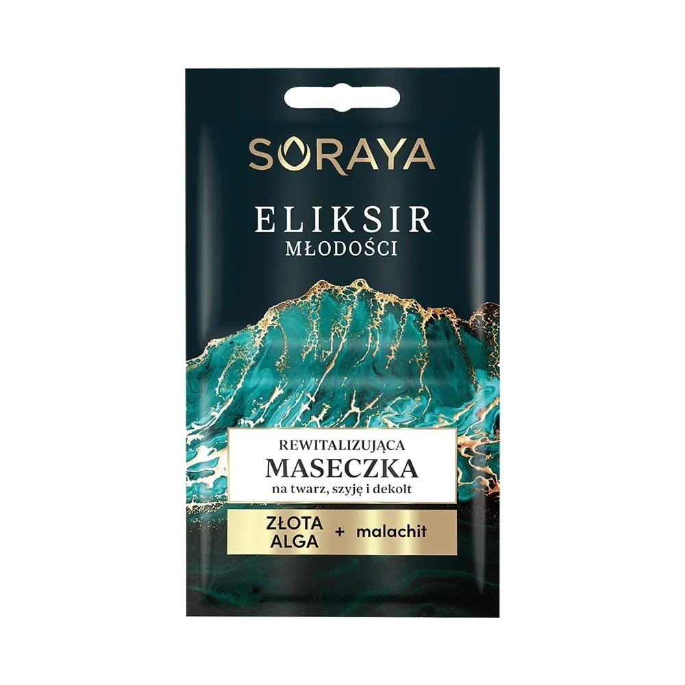 97670171647948430 Eliksir Młodości rewitalizująca maseczka na twarz szyję i dekolt 2x5ml - obrazek 1