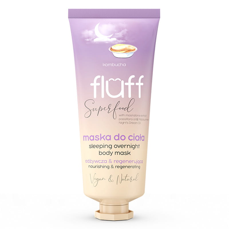 97761371605246217 Sleeping Overnight Body Mask odżywczo-regenerująca maska do ciała Kombucha 150ml - obrazek 1