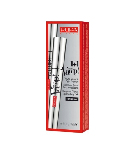 97771351664769665 Vamp! Mascara Duo Pack tusz do rzęs 100 Extra Black 2x9ml - obrazek 1