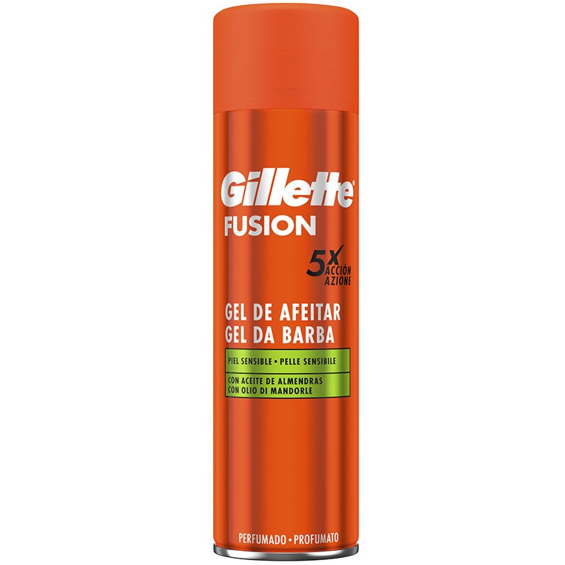 9782021699631776 Fusion żel do golenia dla skóry wrażliwej 200ml - obrazek 1