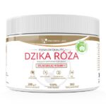 Dzika Róża 70% naturalnej witaminy C suplement diety w proszku 300g