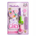 Super Girl zestaw lakier do paznokci 4ml 3szt + zestaw ozdób do paznokci 1szt + pilnik 1szt + patyczek do paznokci 1szt
