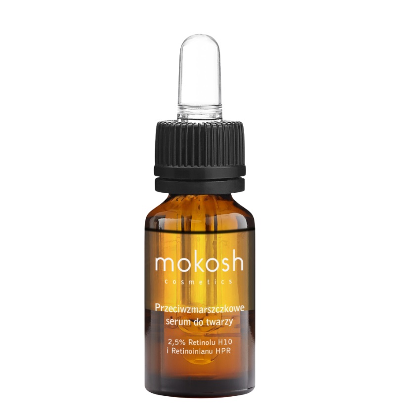 97984581754903891 Przeciwzmarszczkowe serum do twarzy 2.5% retinolu H10 i retinoinianu HPR Róża z jagodą 10ml - obrazek 1