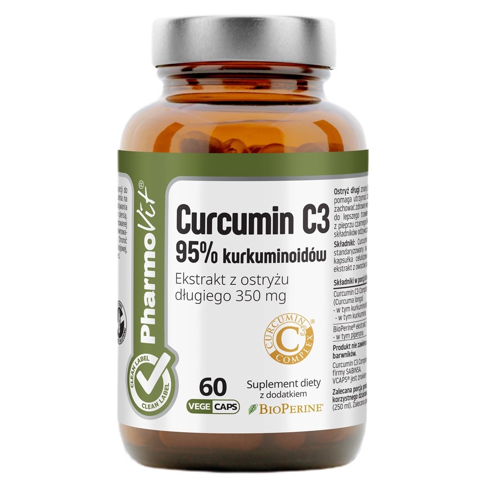 98072791746439791 Curcumin C3 suplement diety 60 kapsułek - obrazek 1