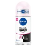 Black&White Invisible Clear antyperspirant w kulce 50ml