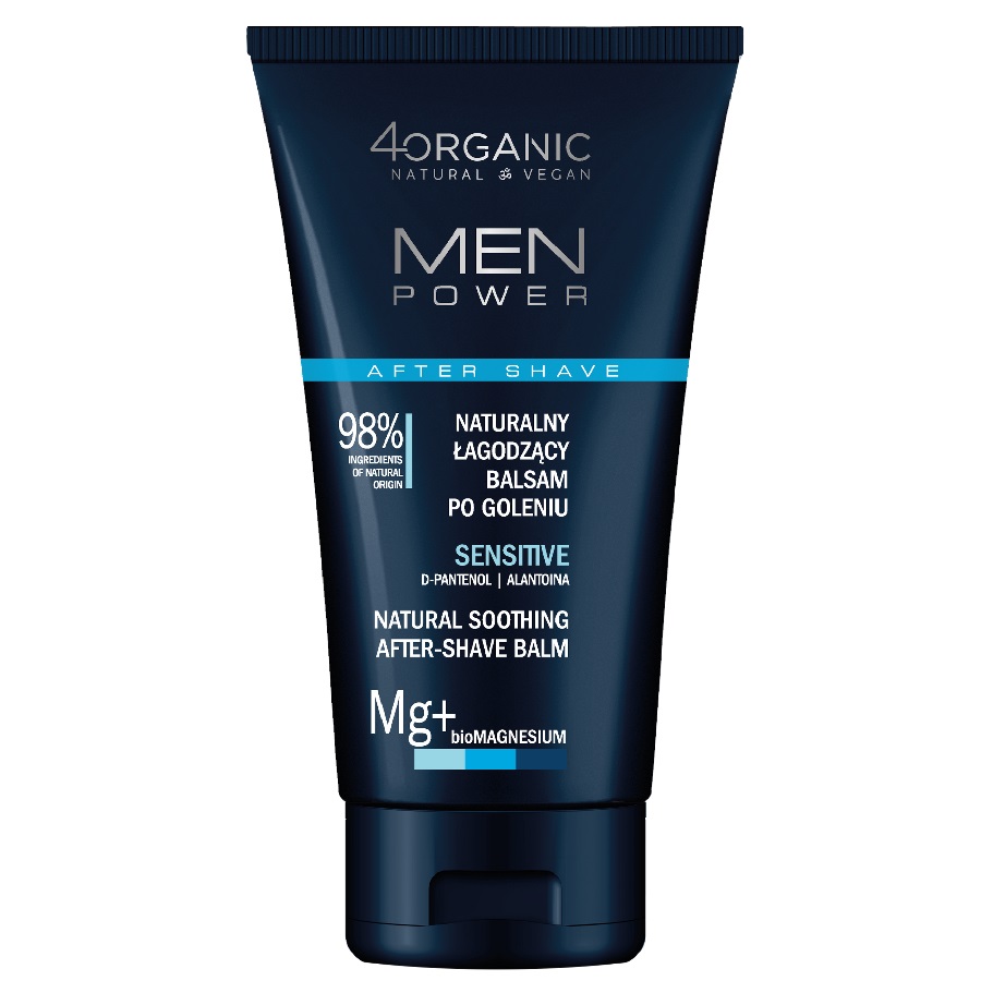 98256231687961075 Men Power naturalny łagodzący balsam po goleniu Sensitive 150ml - obrazek 1