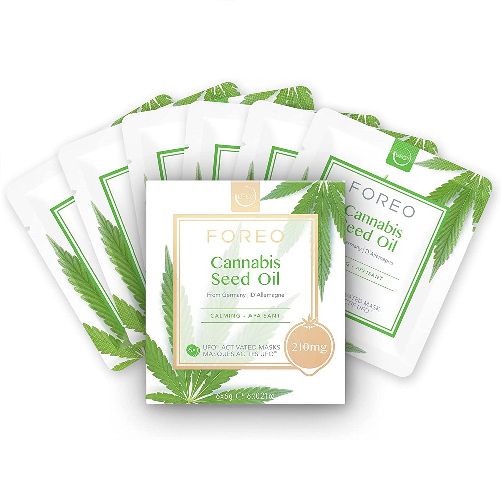 98293941657008218 Ufo Cannabis Seed Oil Mask łagodząca maseczka do twarzy 6x6g - obrazek 1