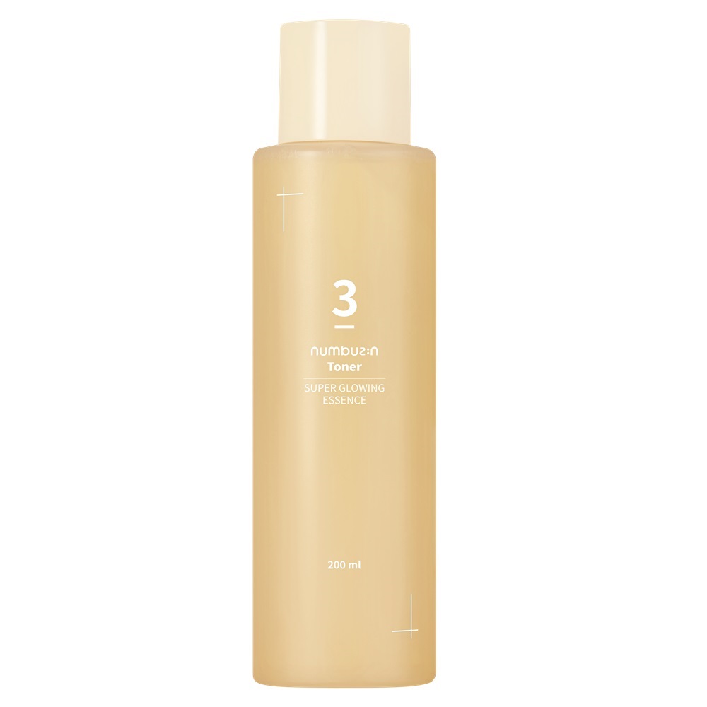 98354631729252398 No.3 Super Glowing Essence Toner rozświetlający tonik-esencja do twarzy 200ml - obrazek 1