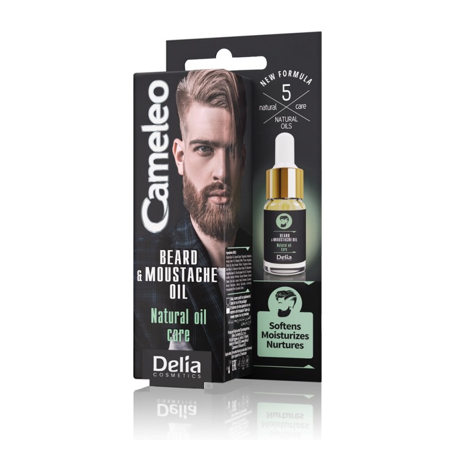 98362361662031016 Men Beard & Moustache olejek do brody i wąsów 10ml - obrazek 1