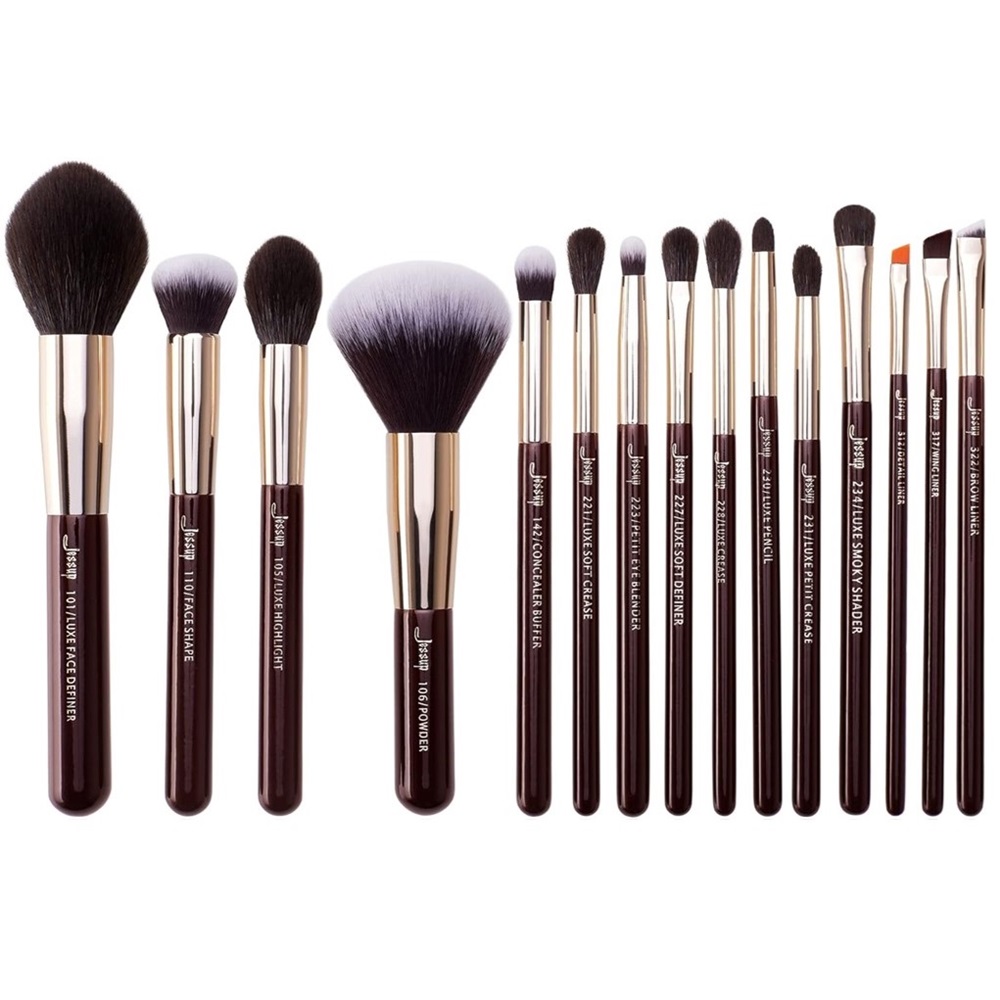 98366501719555104 Zinfandel Makeup Tool zestaw pędzli do makijażu T282 15szt. - obrazek 1