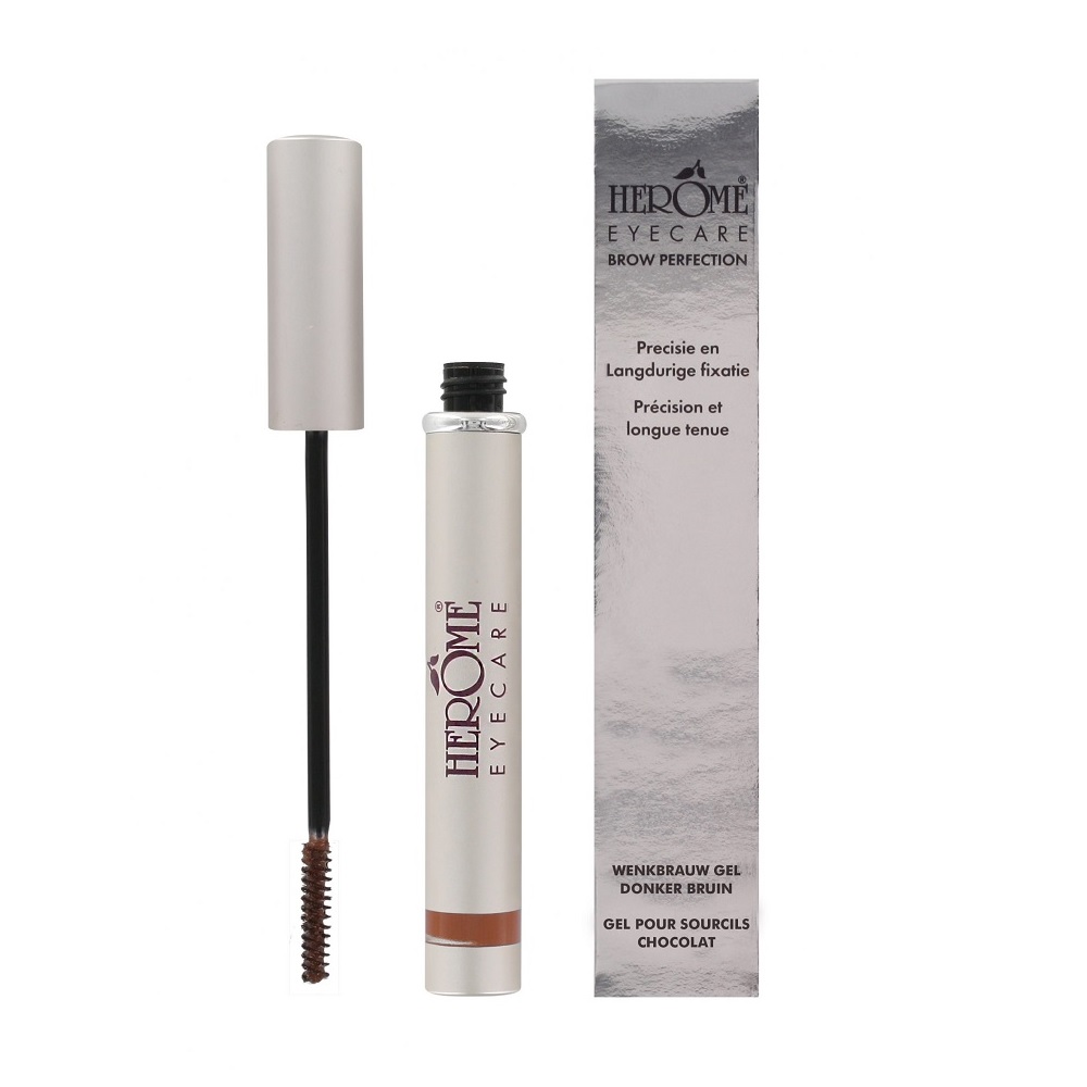 98425841667557113 Eye Care Brow Perfection pielęgnujący żel do brwi Dark Brown 6ml - obrazek 1