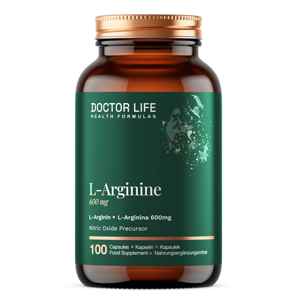 98433751758604743 L-Arginine 600mg suplement diety 100 kapsułek - obrazek 1