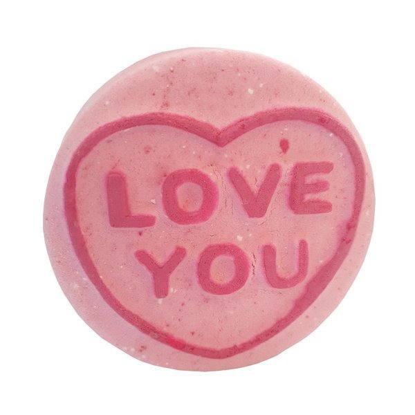 98454081623053406 Love You Bath Bomb musująca kula XXL do kąpieli 160g - obrazek 1
