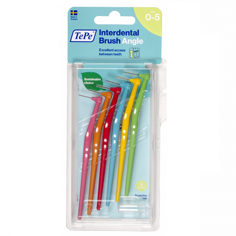 98506801663242452 Angle szczoteczki międzyzębowe zestaw startowy mix rozmiarów 0.4-0.8mm 6szt - obrazek 1