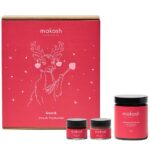 Amorek Usta do Pocałunków zestaw balsam do ust 15ml + peeling  do ust 15ml + nawilżający balsam do ciała 180ml
