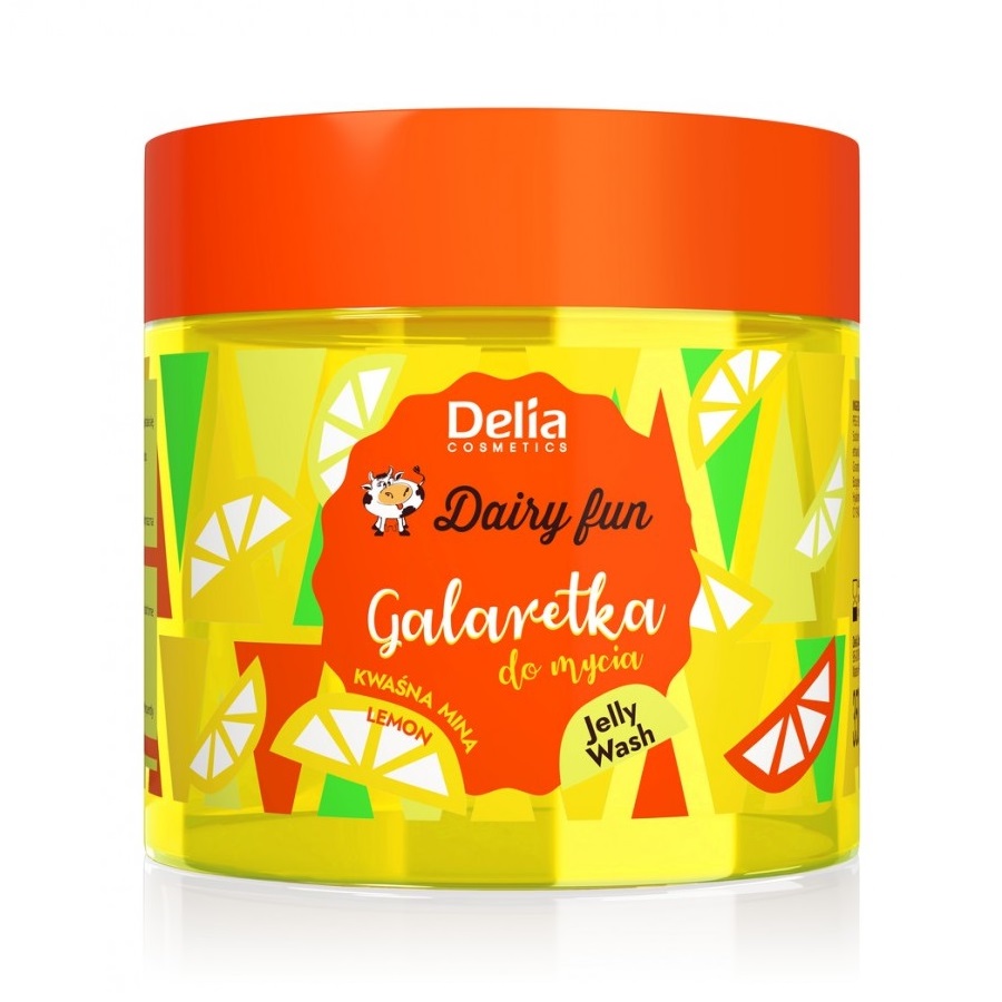 98591251662038840 Dairy Fun galaretka do mycia ciała Kwaśna Mina 350g - obrazek 1