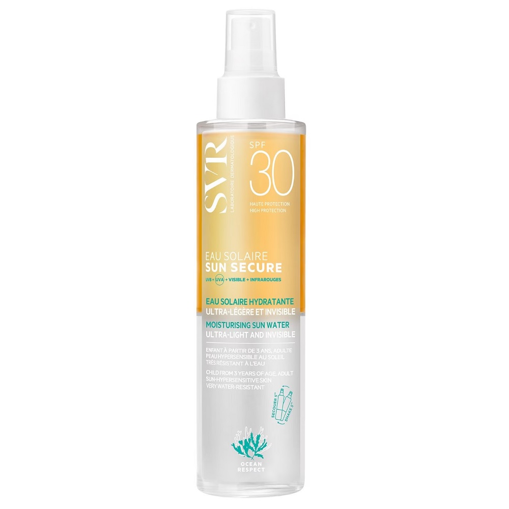 98593561751991151 Sun Secure Eau Solaire SPF30 odświeżająca woda w sprayu 200ml - obrazek 1