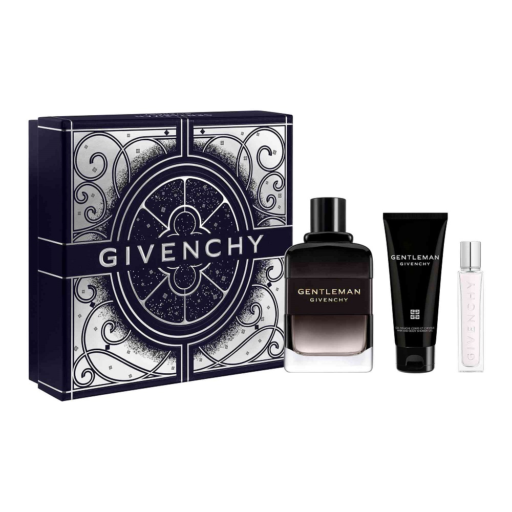 98638011765212036 Gentleman Boisee zestaw woda perfumowana spray 100ml + żel pod prysznic 75ml + woda perfumowana spray 12.5ml - obrazek 1