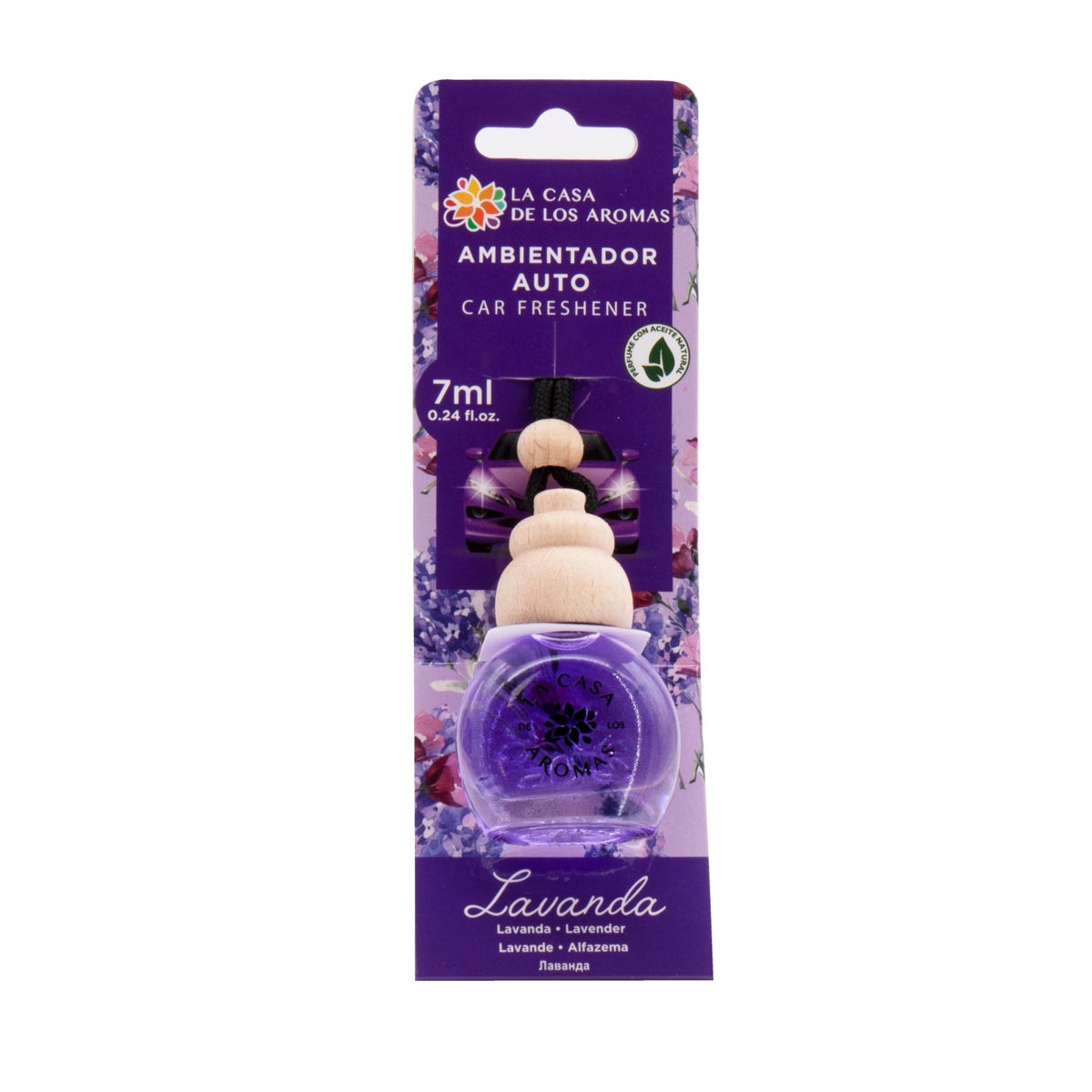 98743601634039068 Car Freshener odświeżacz do samochodu Lawenda 7ml - obrazek 1