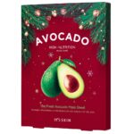 The Fresh Avocado Mask Sheet zestaw maseczek w płachcie z wyciągiem z awokado 5x20g