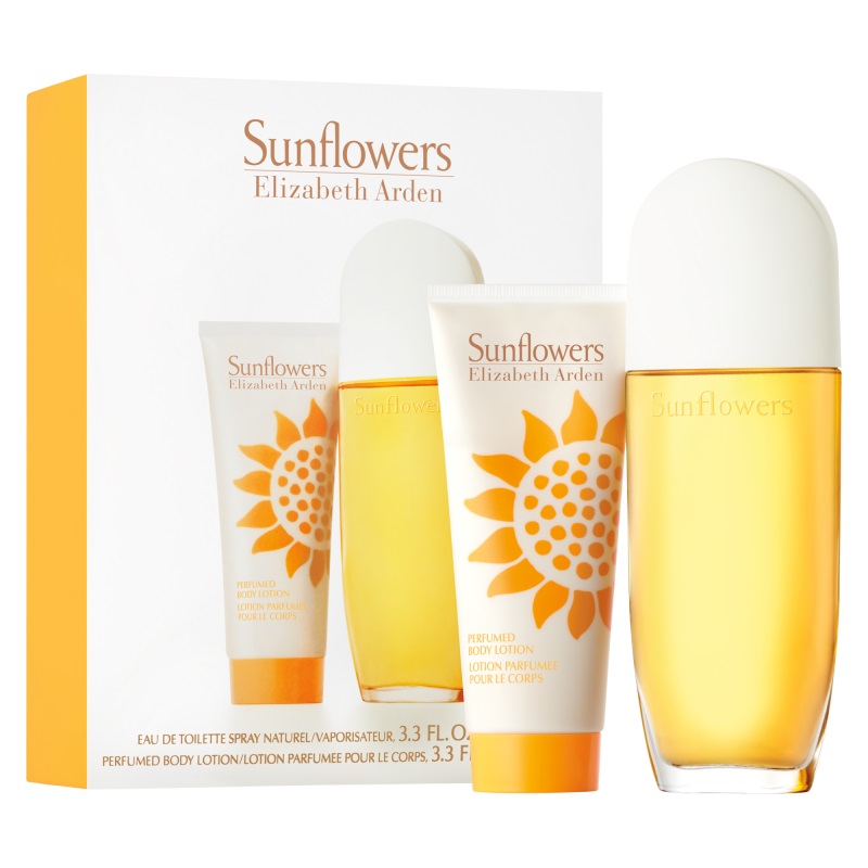 98875141734687654 Sunflowers zestaw woda toaletowa spray 100ml + balsam do ciała 100ml - obrazek 1