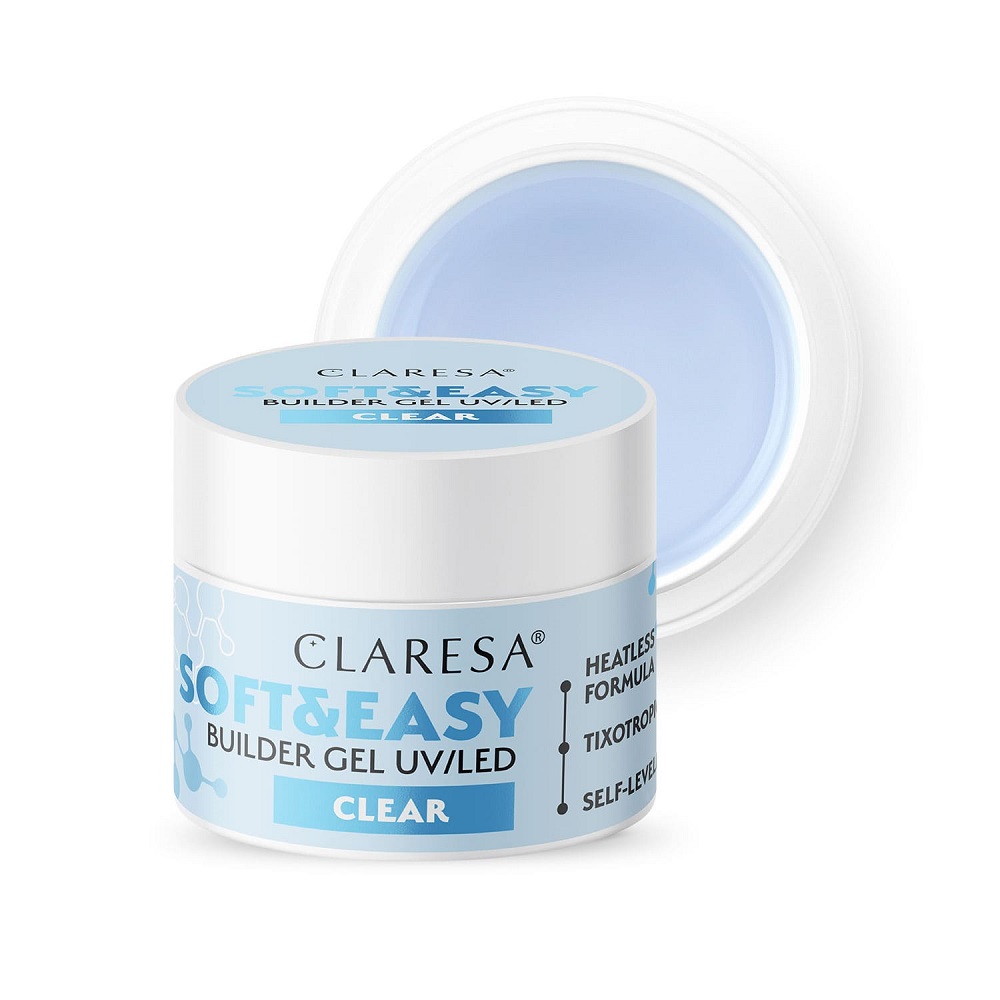98888871743070184 Soft&Easy Builder Gel żel budujący Clear 90g - obrazek 1