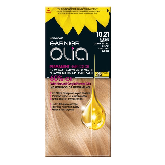 9890111610084629 Olia farba do włosów 10.21 Perłowy Bardzo Jasny Blond - obrazek 1