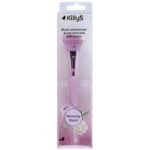 Blooming Pastel Blush And Bronzer Brush pędzel do różu i bronzera wzbogacony biotyną 02