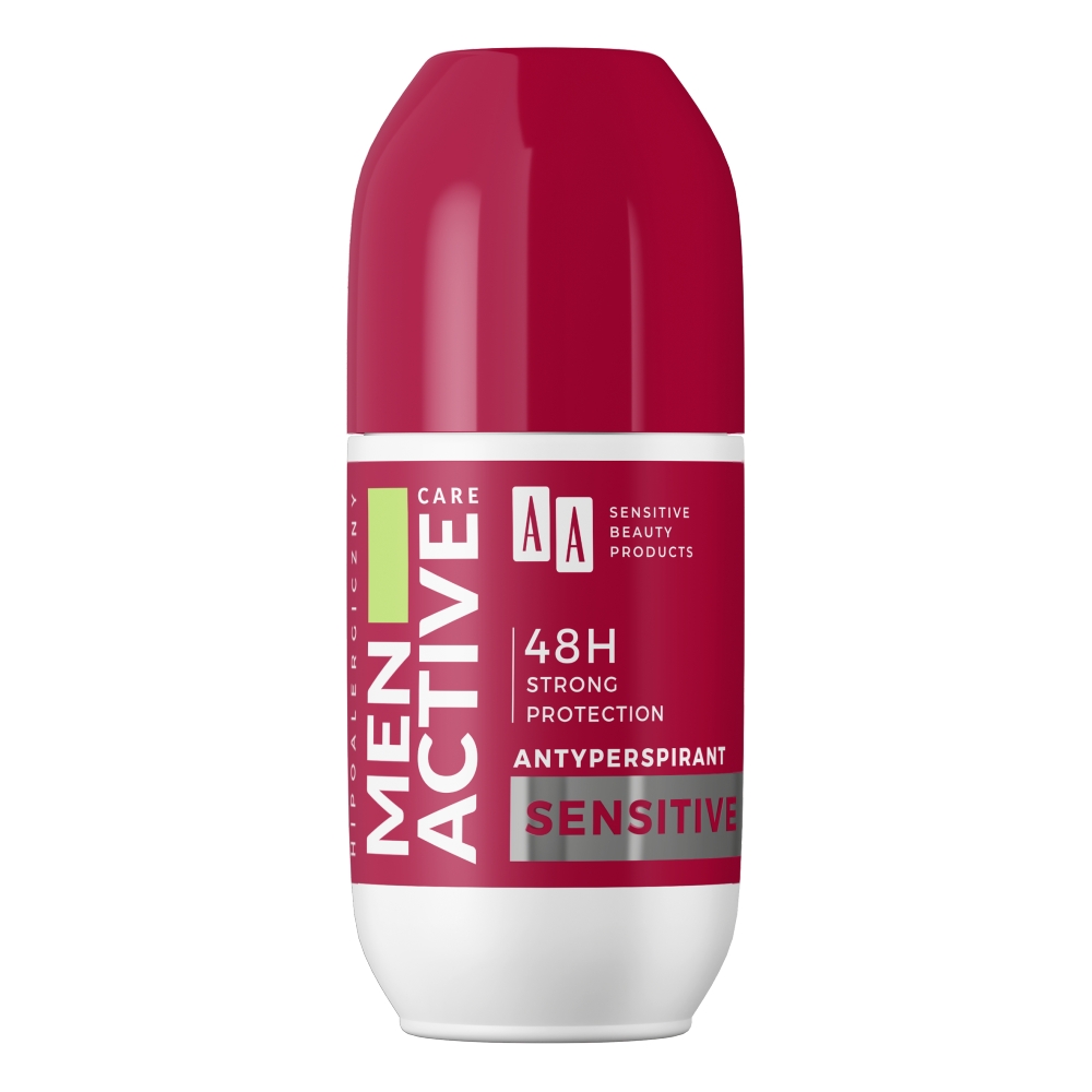 98963331681300570 Men Active Care antyperspirant roll-on Sensitive 50ml - obrazek 1