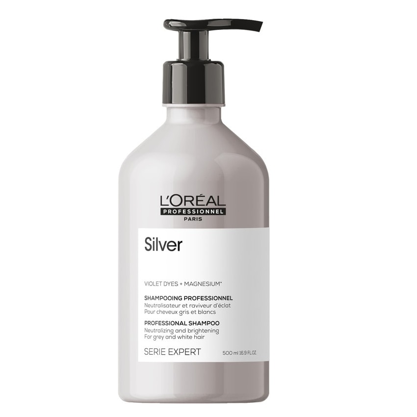 99099381746029712 Serie Expert Silver szampon do włosów siwych i rozjaśnianych 500ml - obrazek 1