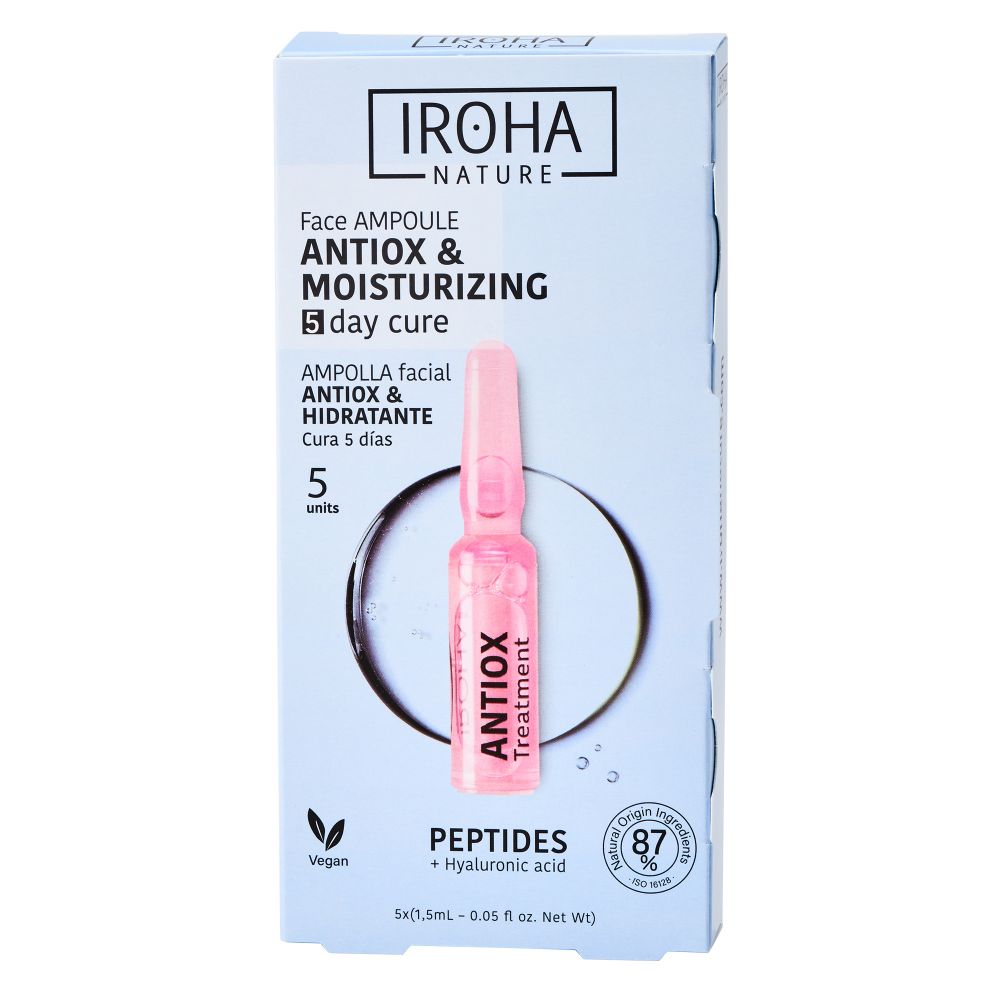 99112181667899283 Peptides Antiox Face Ampoule antyoksydacyjno-nawilżające ampułki do twarzy z peptydami 5x1.5ml - obrazek 1