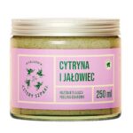 Rozświetlający peeling cukrowy Cytryna i Jałowiec 250ml
