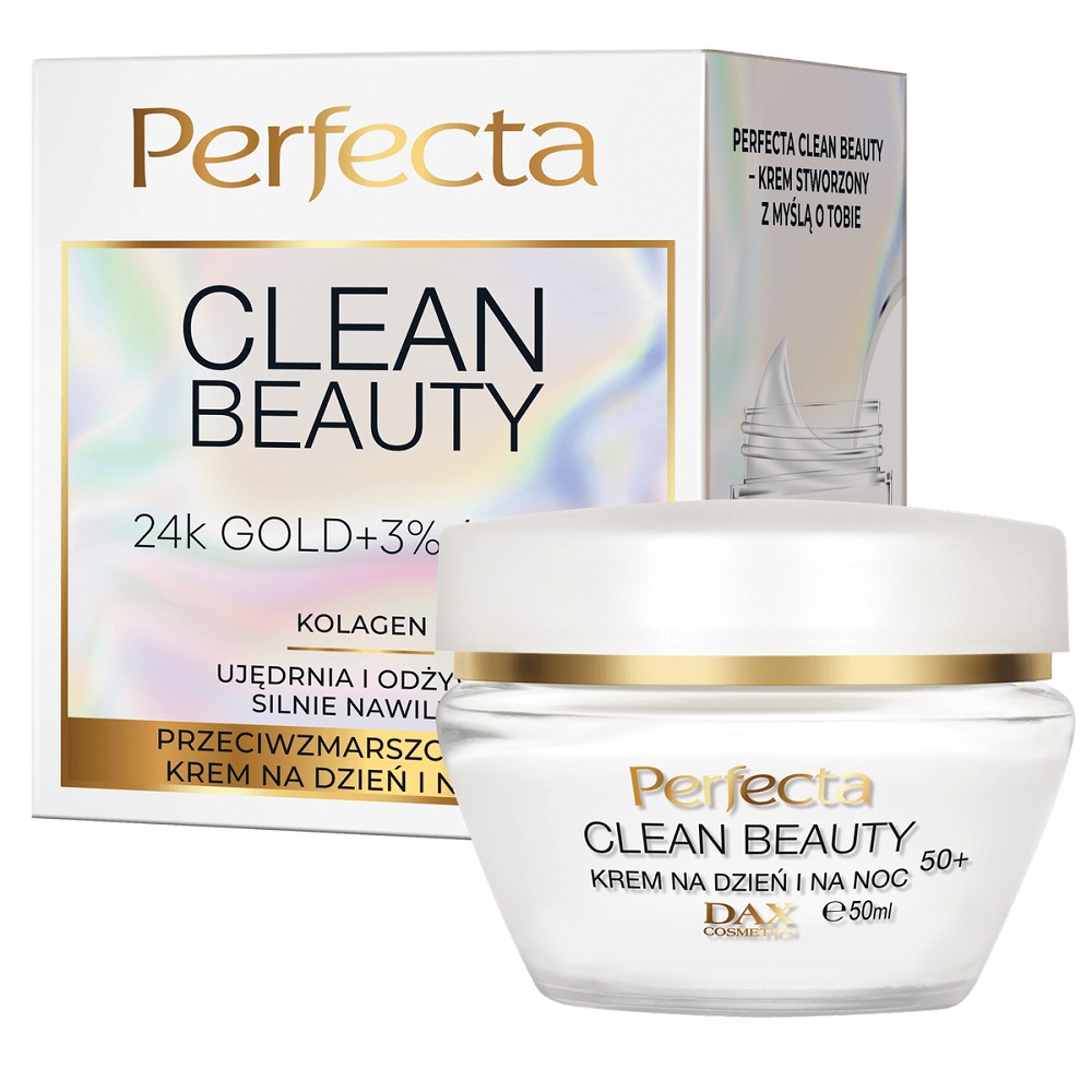 99132421739385374 Clean Beauty przeciwzmarszczkowy krem na dzień i na noc 50+ 50ml - obrazek 1