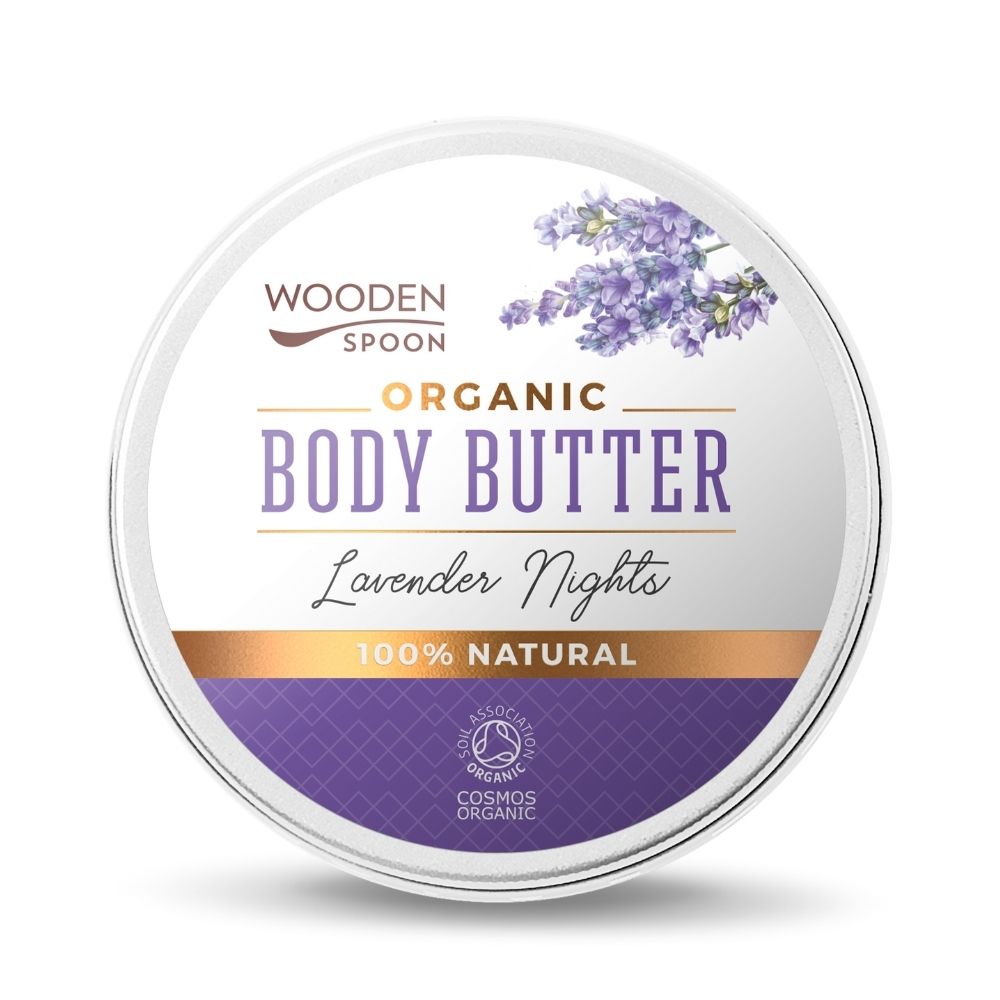 99134111678281518 Organic Body Butter organiczne masło do ciała Lavender Night 100ml - obrazek 1
