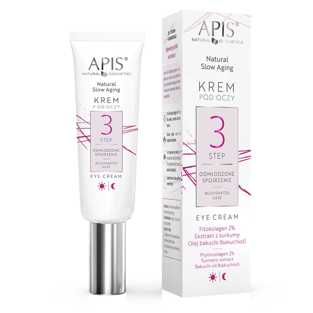 99154431683304040 Natural Slow Aging krem pod oczy step 3 odmłodzone spojrzenie 15ml - obrazek 1