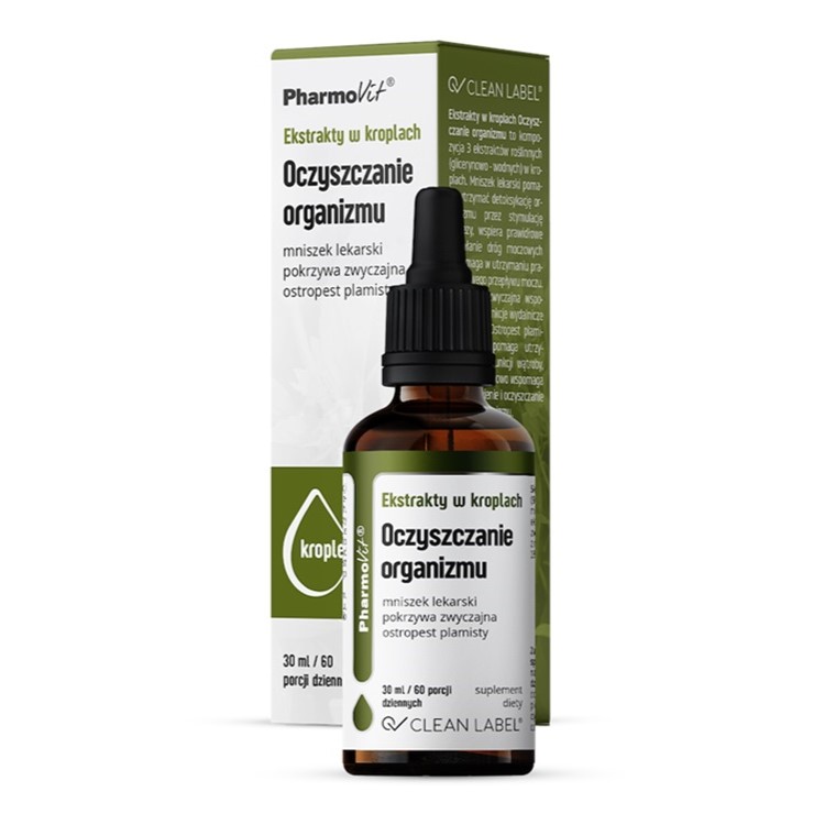 99195141746607653 Ekstrakty w kroplach Oczyszczanie organizmu suplement diety w kroplach 30ml - obrazek 1