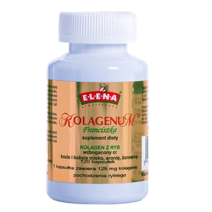 99201521760371863 Kolagenum Franciszka Gold kolagen z ryb suplement diety 120 kapsułek - obrazek 1