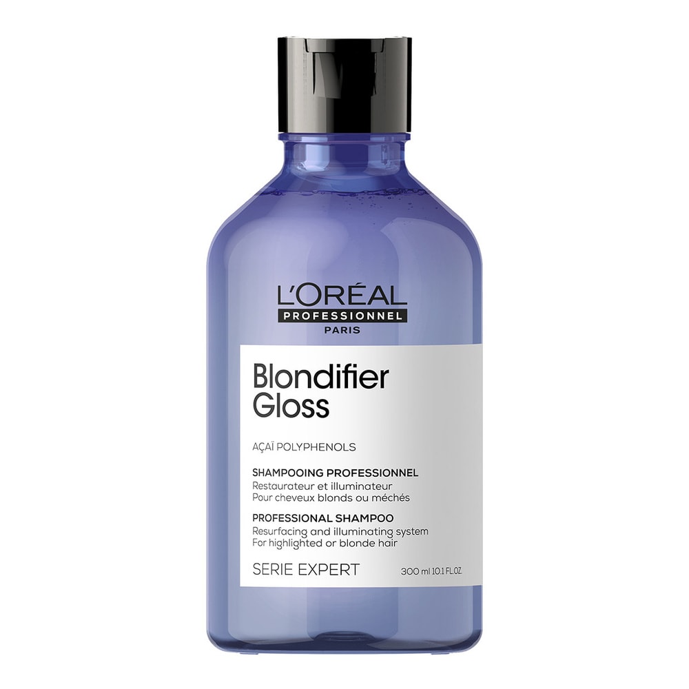 99212941624516324 Serie Expert Blondifier Gloss Shampoo szampon nabłyszczający do włosów blond 300ml - obrazek 1