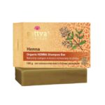 Organiczny szampon w kostce z henną do włosów 100g