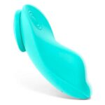 Leaf-RTC dyskretny zdalnie sterowany wibrator typu panty z 9 trybami wibracji Light Blue
