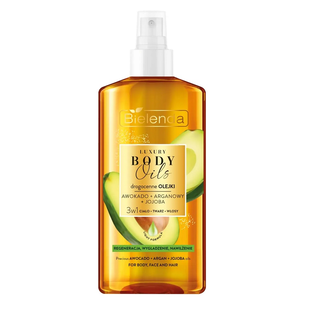 99492781721399760 Luxury Body Oils olejek do pielęgnacji 3w1 Awokado + Arganowy + Jojoba 150ml - obrazek 1