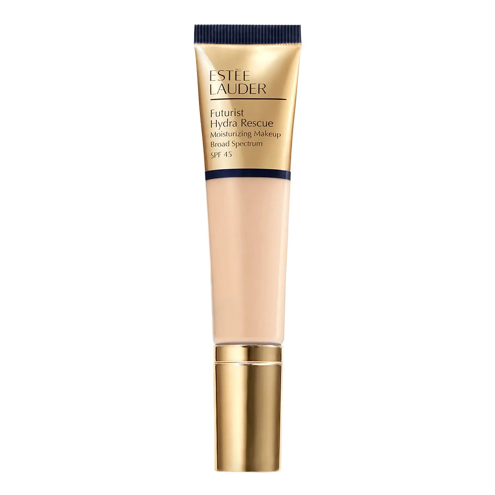 99556461599236154 Futurist Hydra Rescue Moisturizing Makeup SPF45 długotrwały kryjący rozświetlający podkład do twarzy 2N1 Desert Beige 35ml - obrazek 1